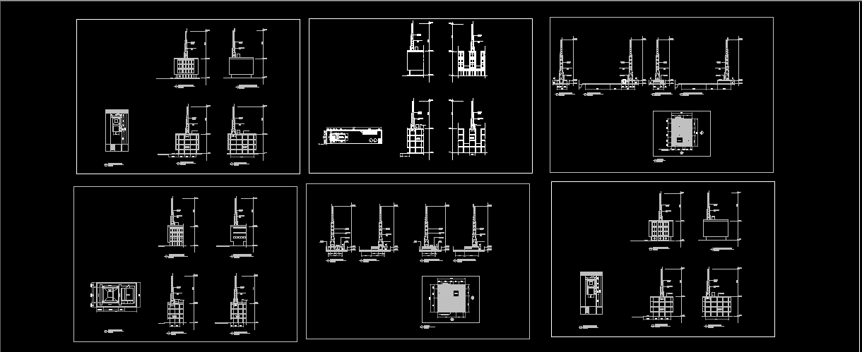 Detail Desain Tower Bts Nomer 21