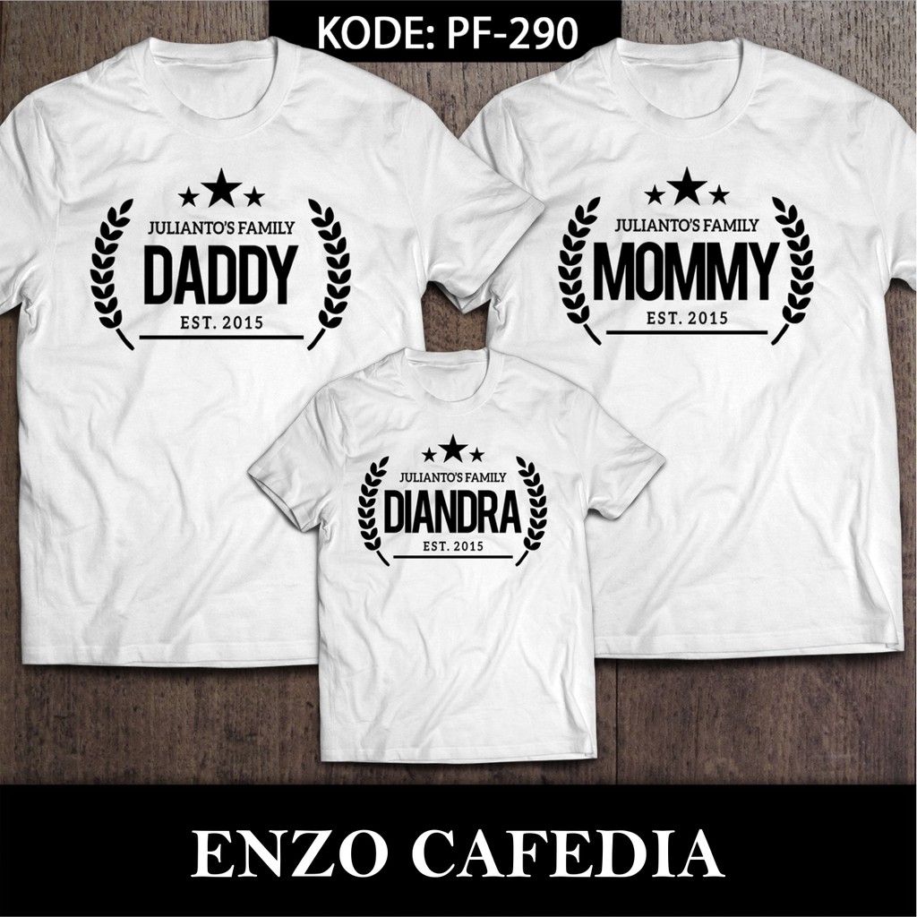 Detail Desain Tulisan Kaos Couple Nomer 35