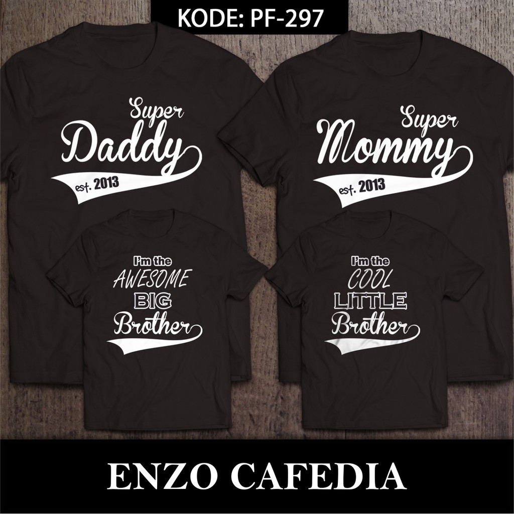 Detail Desain Tulisan Kaos Couple Nomer 54