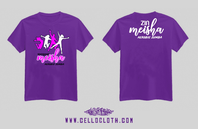 Desain Tulisan Kaos Senam - KibrisPDR