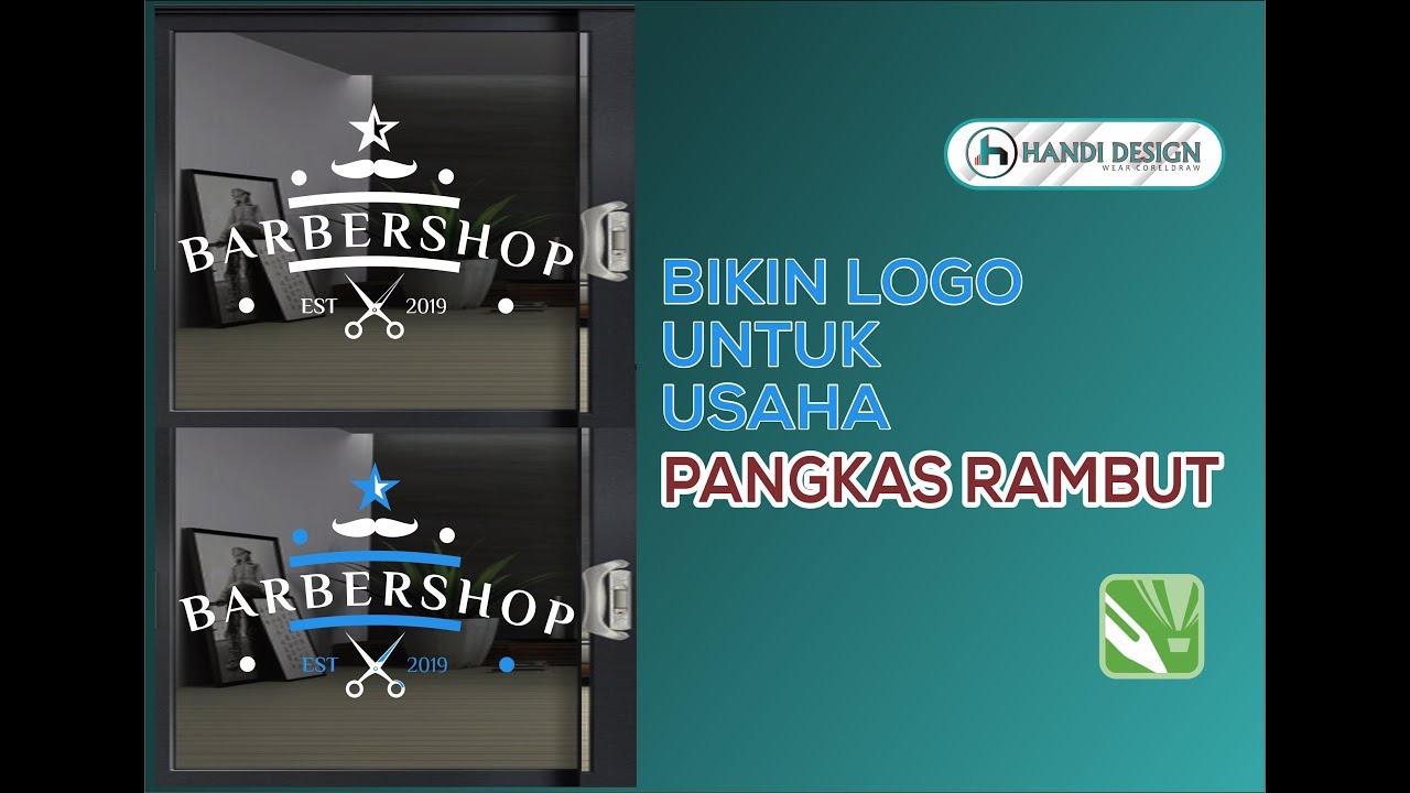 Detail Desain Tulisan Pangkas Rambut Nomer 31