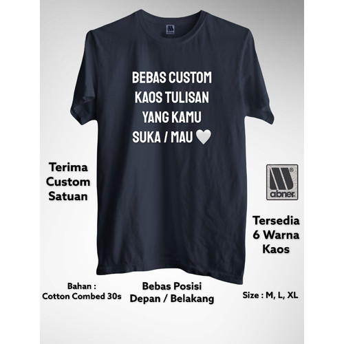 Detail Desain Tulisan Sablon Kaos Nomer 26