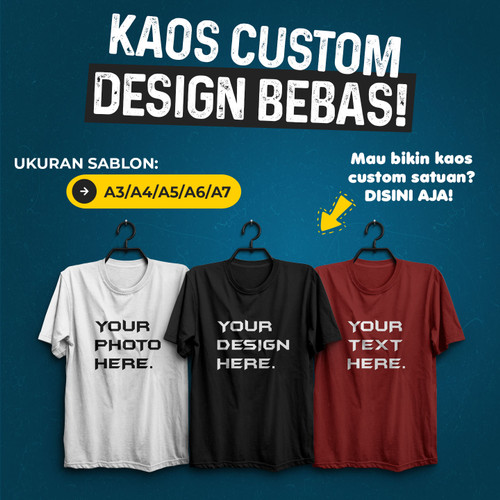 Detail Desain Tulisan Sablon Kaos Nomer 31