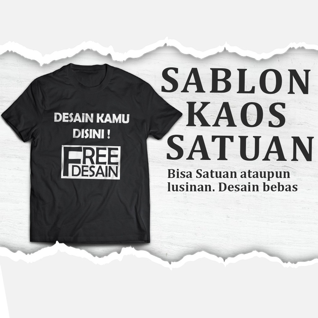 Detail Desain Tulisan Sablon Kaos Nomer 46