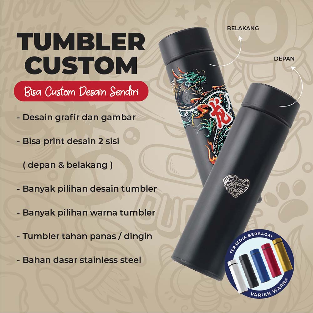 Detail Desain Tumbler Keren Nomer 42