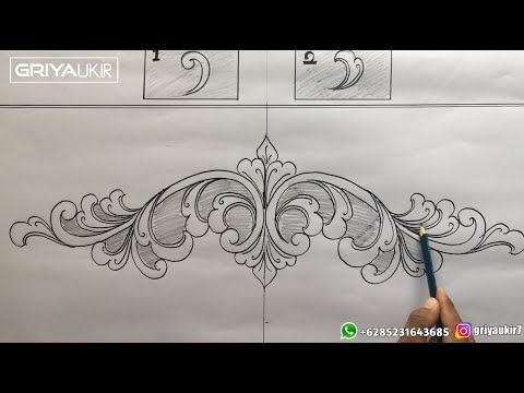 Detail Desain Ukiran Kayu Simple Nomer 7
