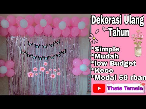 Detail Desain Ultah Simple Nomer 26