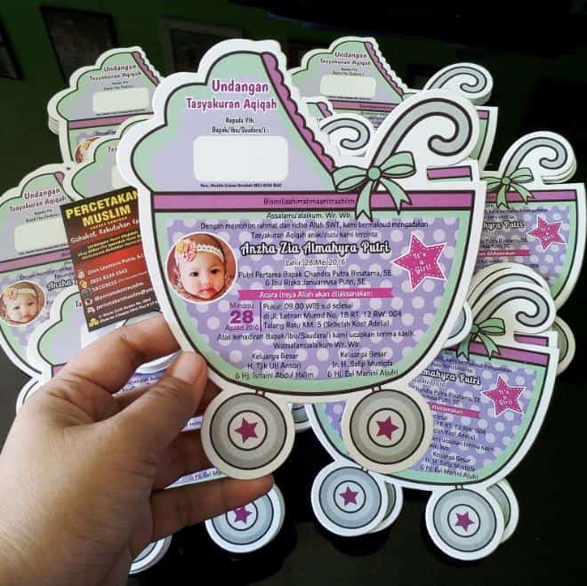 Detail Desain Undangan Aqiqah Anak Perempuan Nomer 39