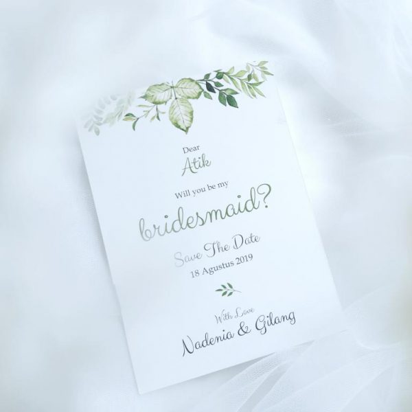 Detail Desain Undangan Bridesmaid Nomer 20