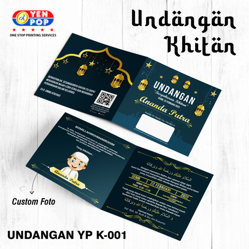 Detail Desain Undangan Khitanan Simple Nomer 4