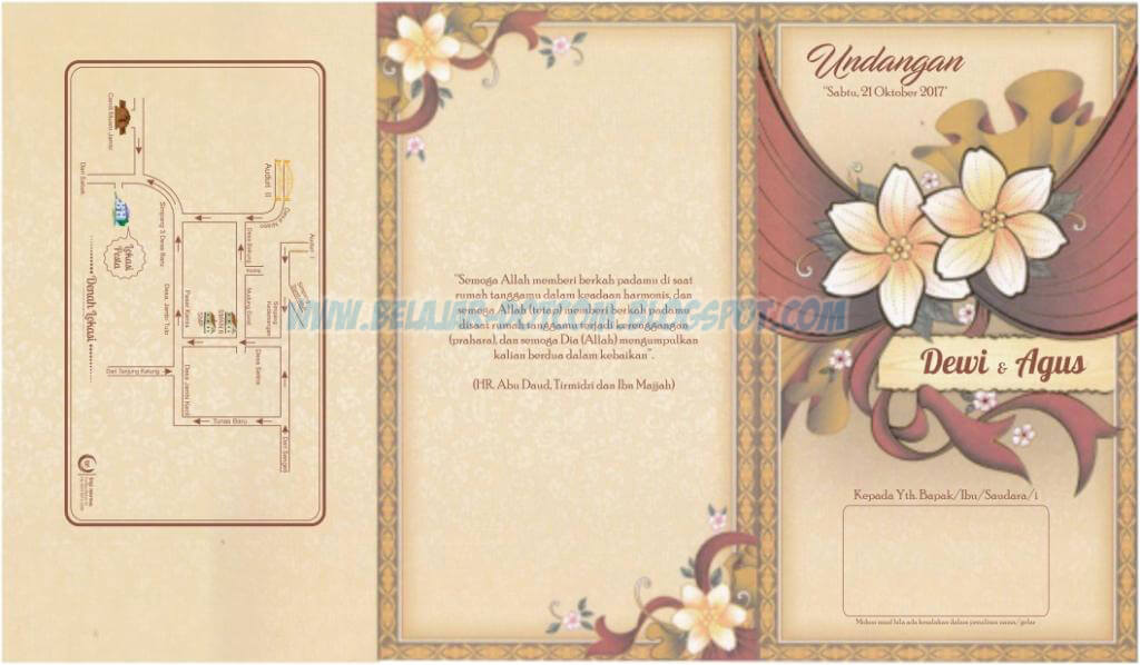 Detail Desain Undangan Pernikahan Kosong Nomer 55