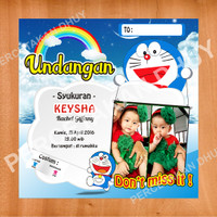 Detail Desain Undangan Pernikahan Tema Doraemon Nomer 49