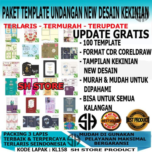 Download Desain Undangan Pernikahan Unik Cdr Nomer 40