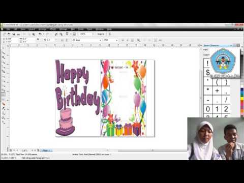 Detail Desain Undangan Ulang Tahun Corel Draw Nomer 2