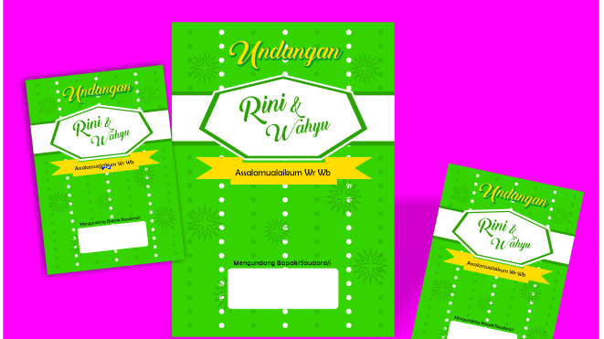 Detail Desain Undangan Ulang Tahun Corel Draw Nomer 22