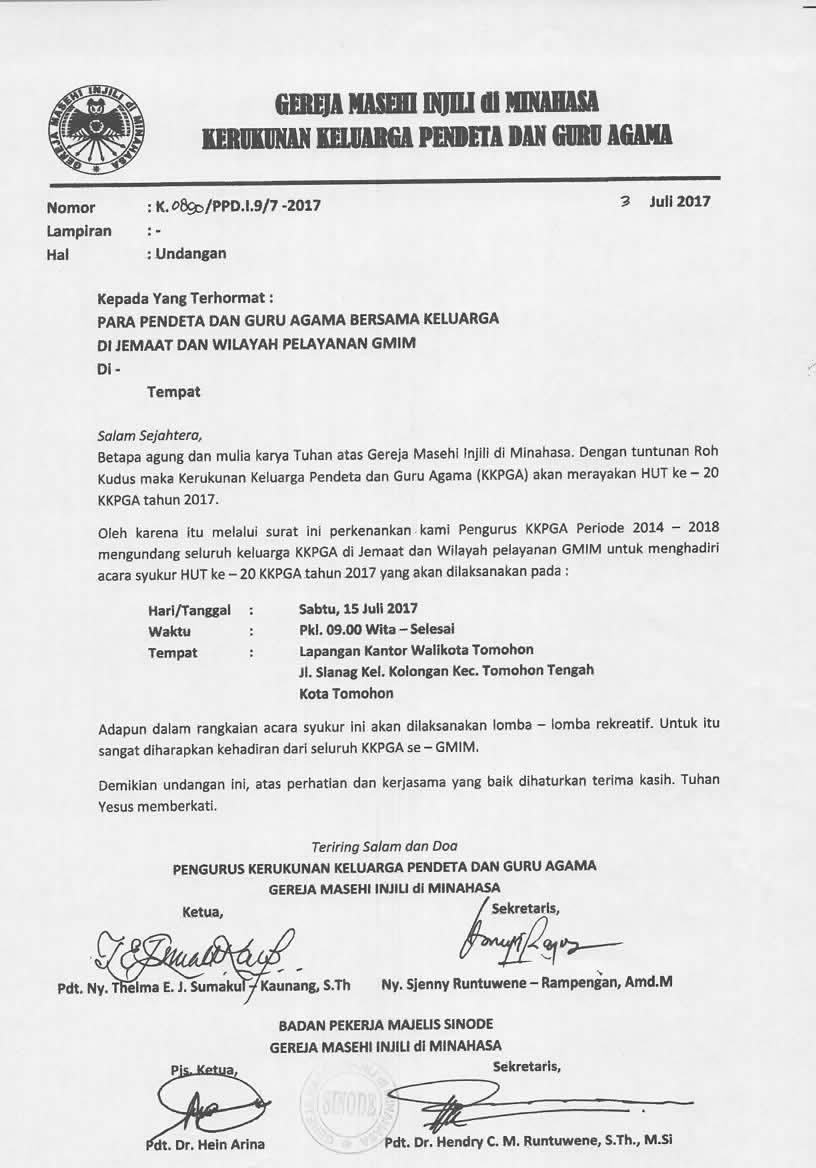 Detail Desain Undangan Ulang Tahun Gereja Koleksi Nomer 3