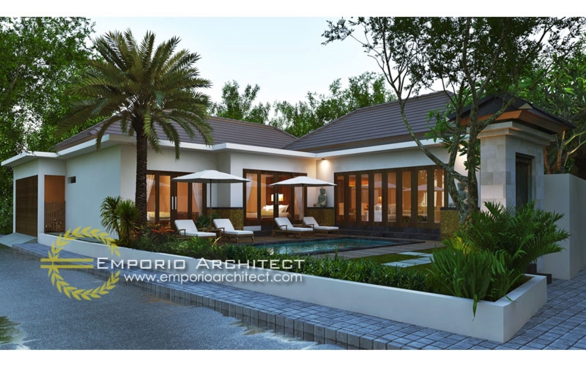 Detail Desain Villa Bali Nomer 32