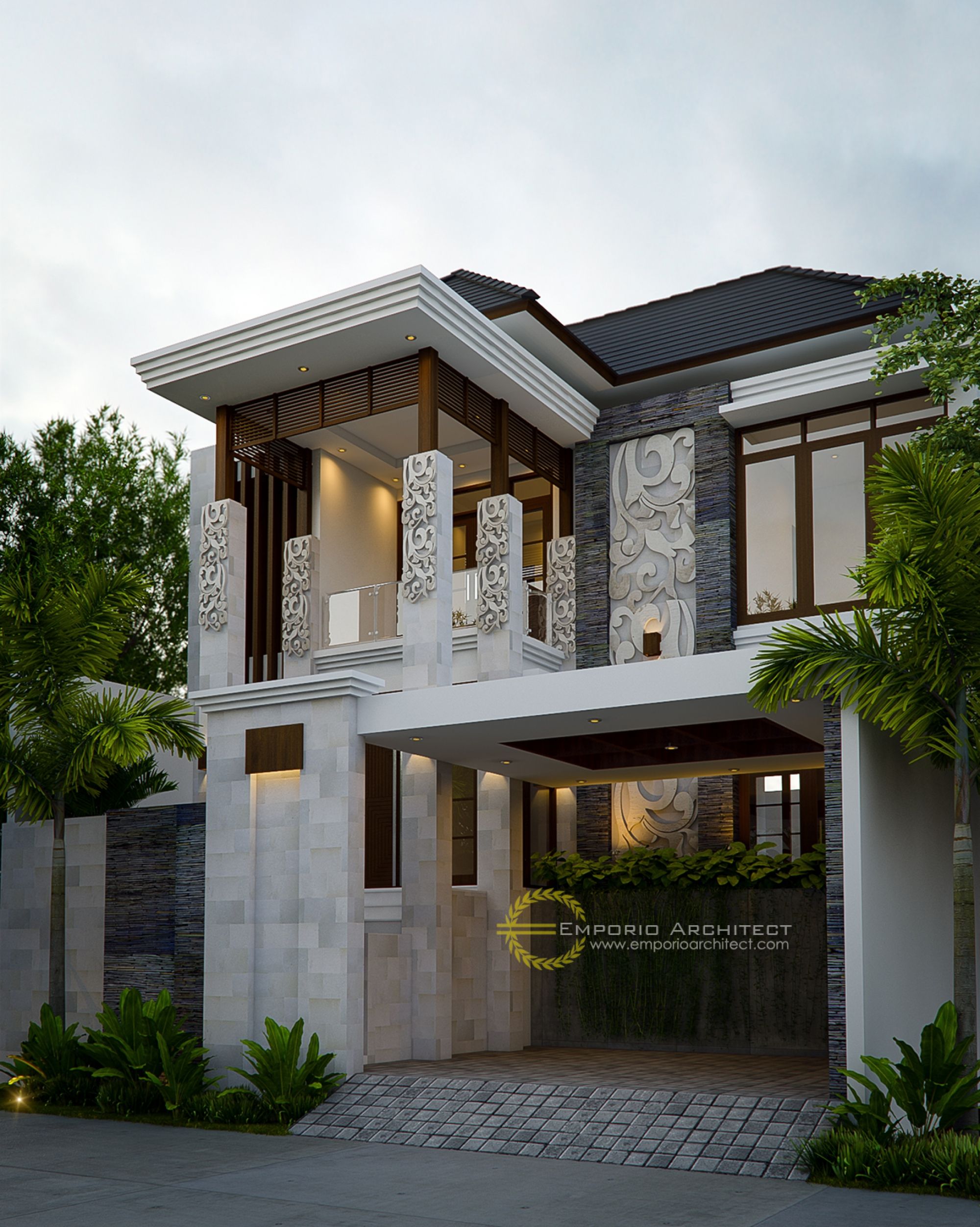 Detail Desain Villa Bali Nomer 48