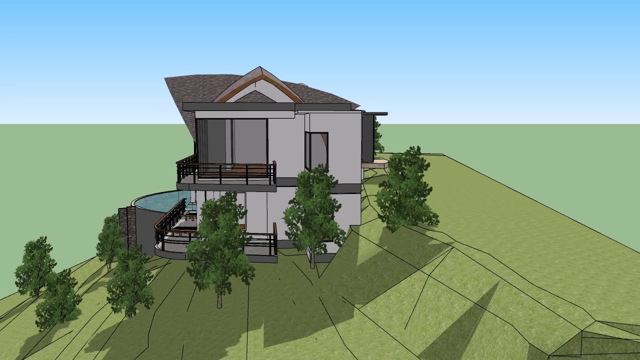 Detail Desain Villa Di Pegunungan Nomer 5