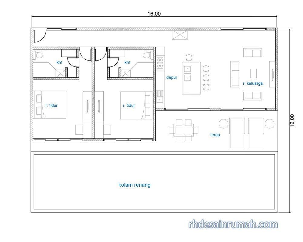 Detail Desain Villa Kecil Nomer 39