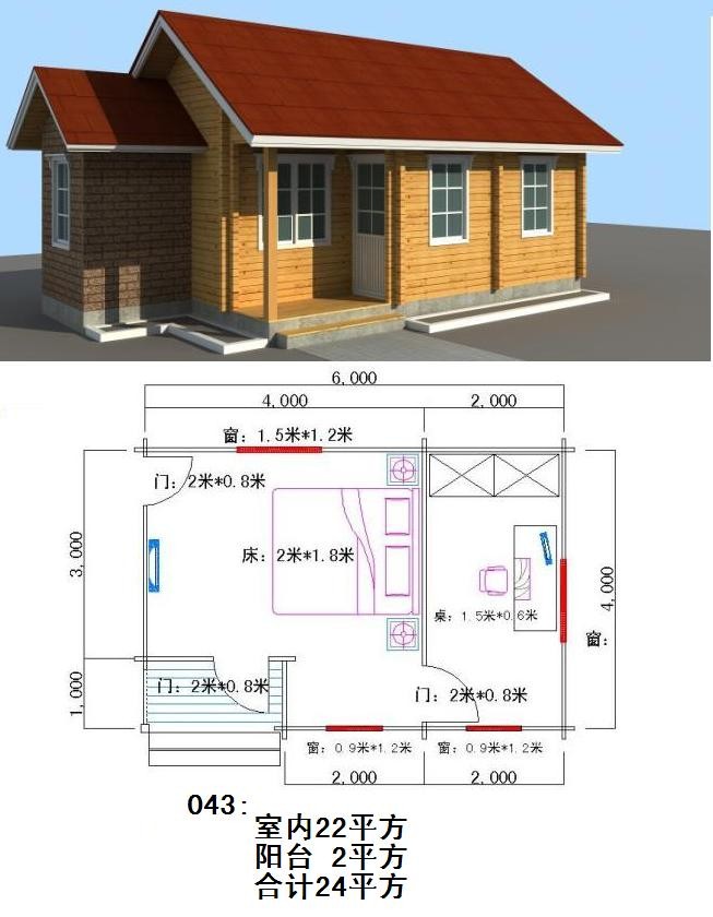 Detail Desain Villa Kecil Nomer 41