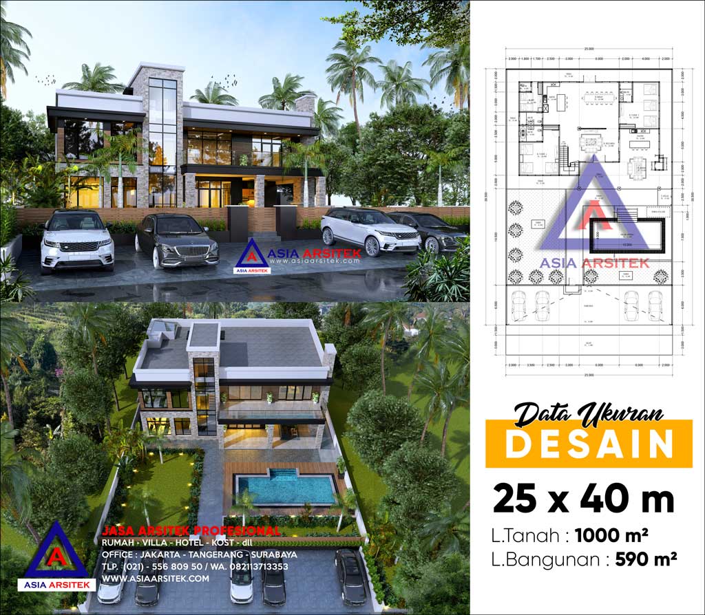 Detail Desain Villa Kecil Nomer 44