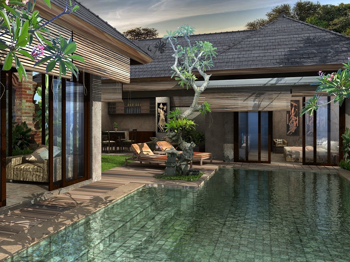 Detail Desain Villa Minimalis Bali Nomer 24