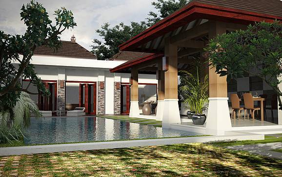 Detail Desain Villa Tradisional Nomer 50