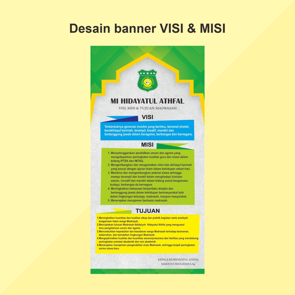 Detail Desain Visi Dan Misi Nomer 37