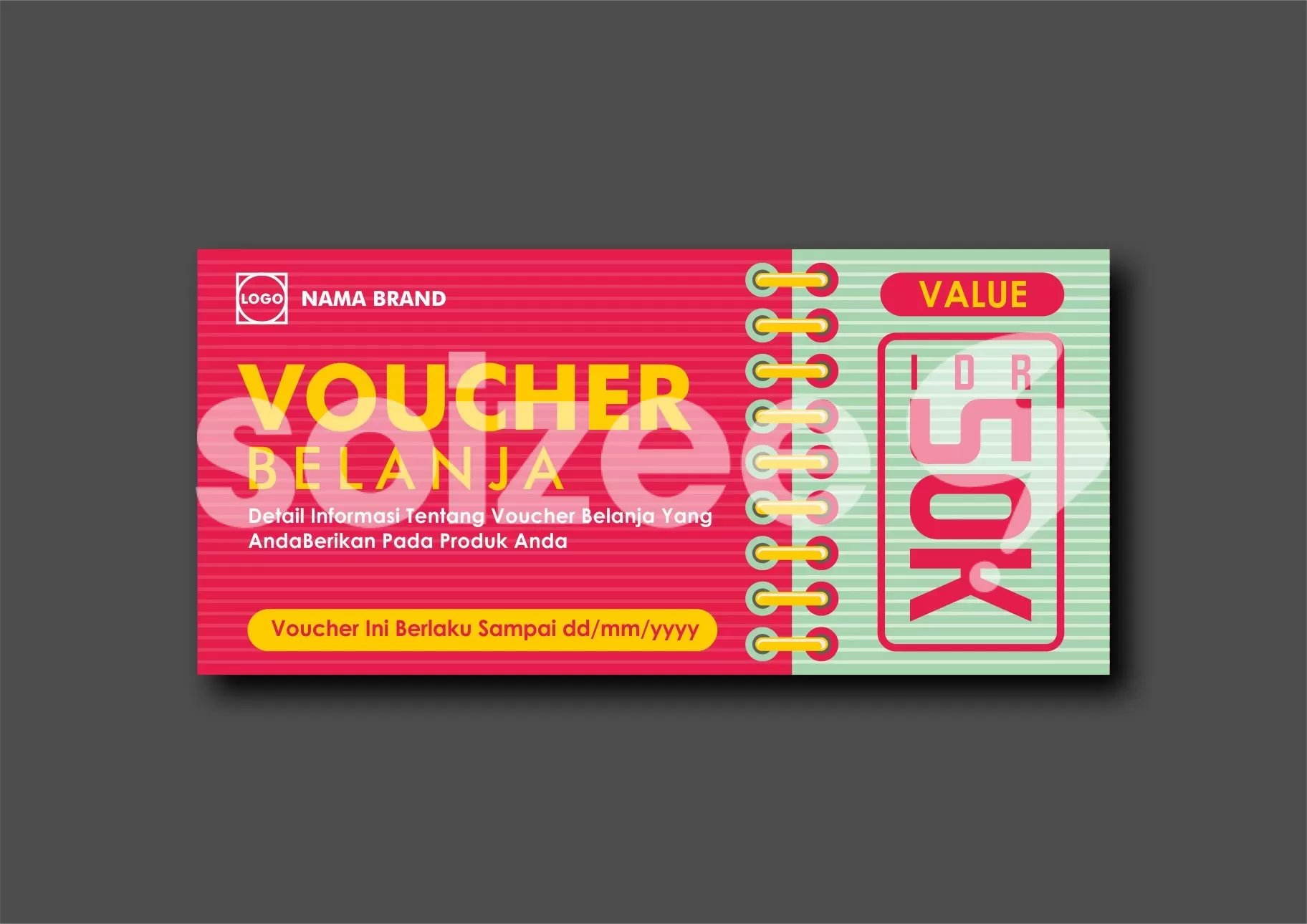 Detail Desain Voucher Keren Nomer 19