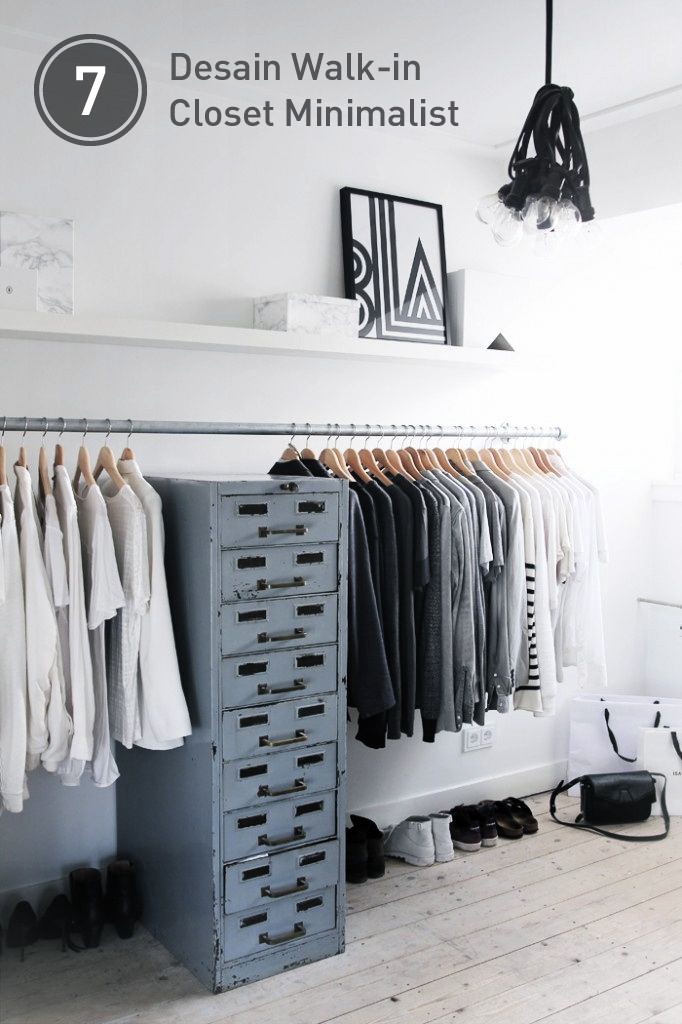 Detail Desain Walk In Closet Minimalis Nomer 31