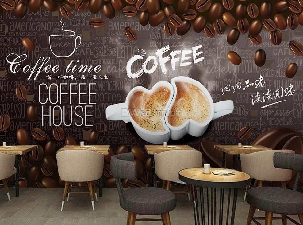 Desain Wallpaper Cafe - KibrisPDR