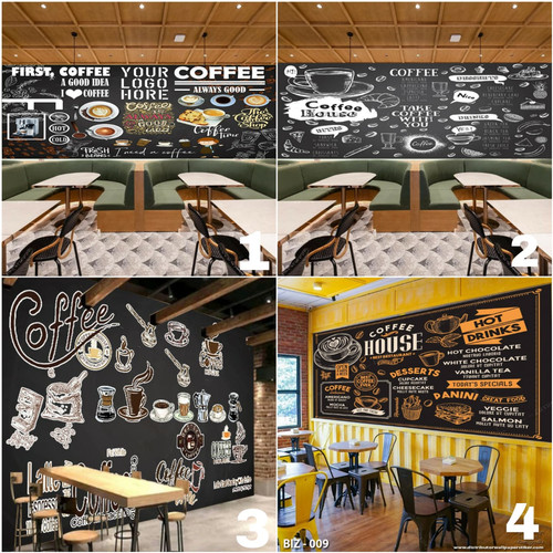 Detail Desain Wallpaper Dinding Cafe Nomer 50