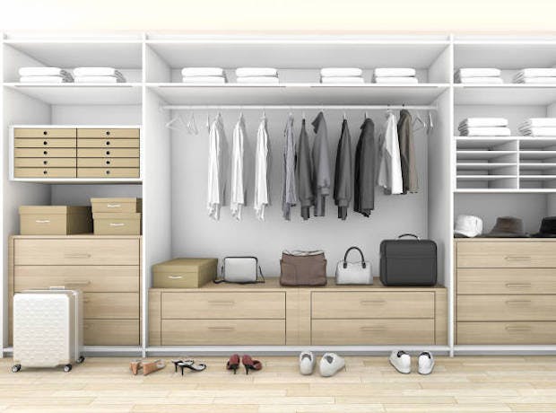 Detail Desain Wardrobe Minimalis Nomer 19