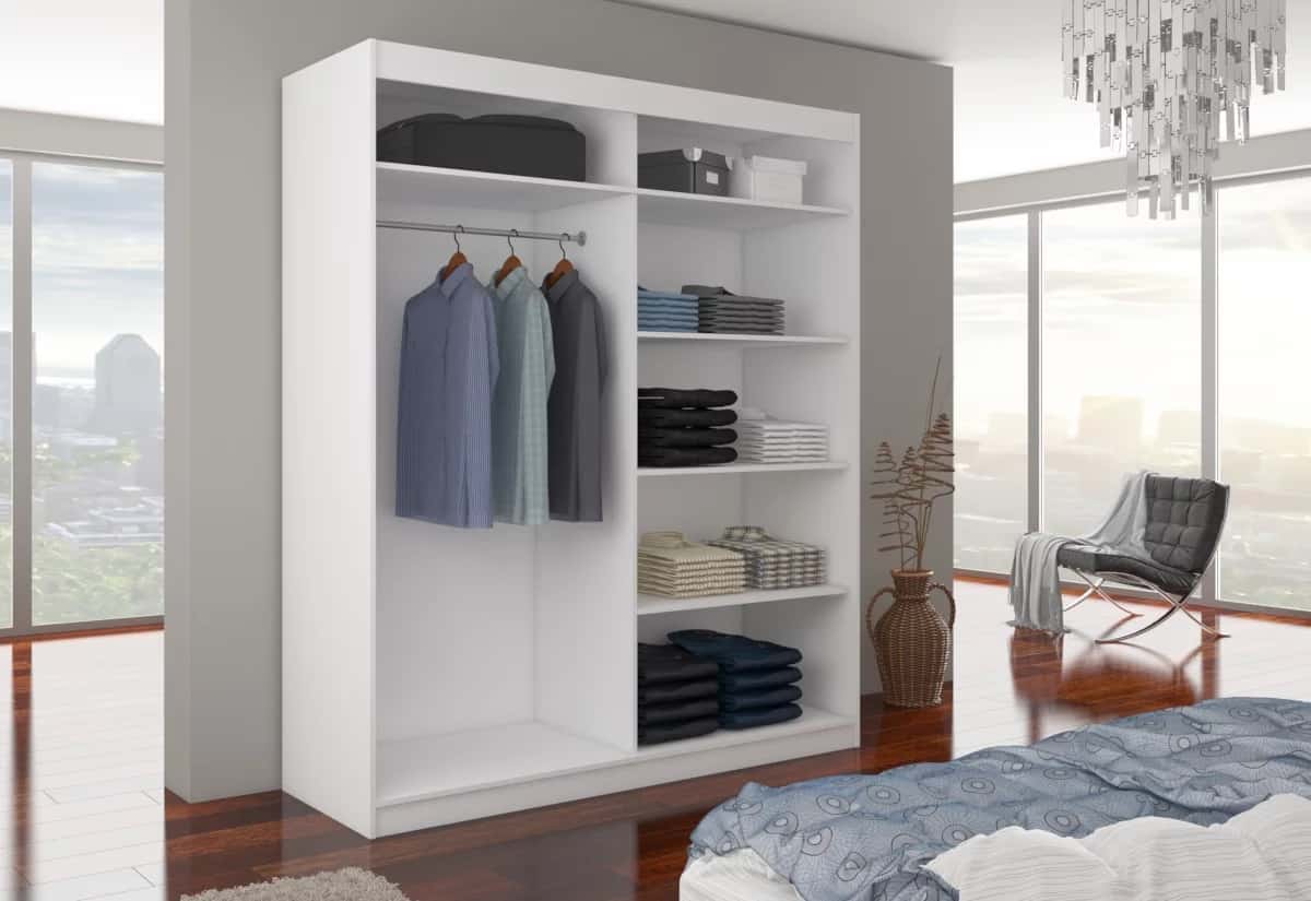 Detail Desain Wardrobe Minimalis Nomer 55