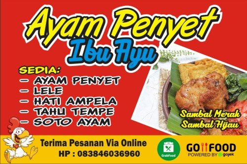 Detail Desain Warung Ayam Penyet Nomer 12