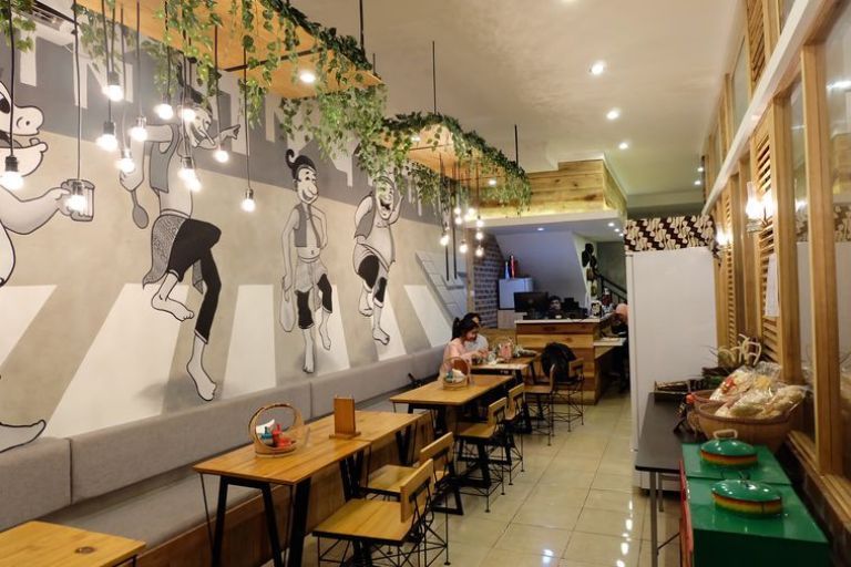 Detail Desain Warung Bakso Lesehan Nomer 11