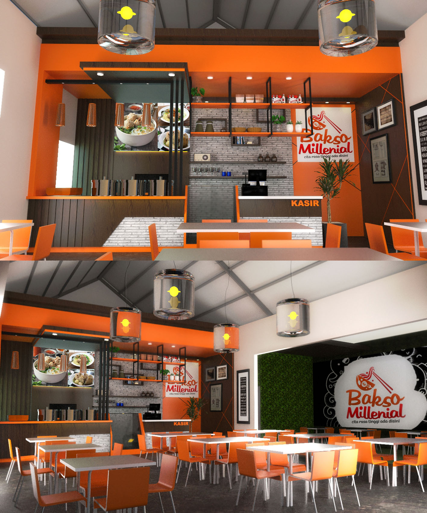 Desain Warung Bakso Minimalis 56 Koleksi Gambar