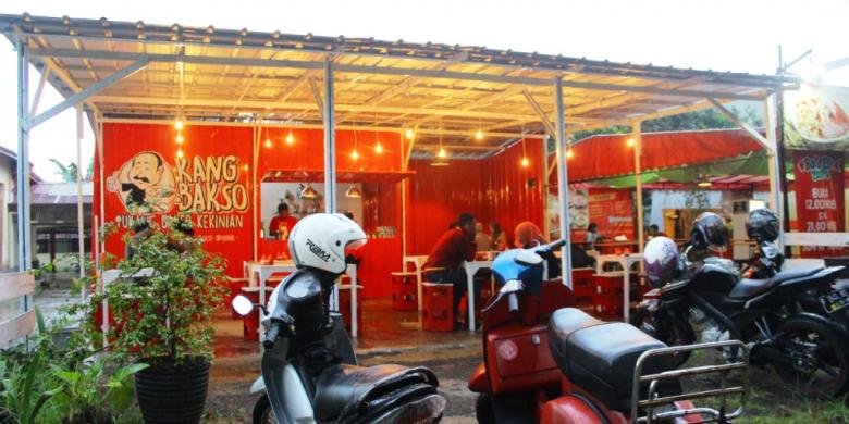 Detail Desain Warung Bakso Pinggir Jalan Nomer 14