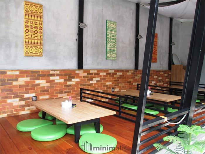 Detail Desain Warung Bakso Pinggir Jalan Nomer 3