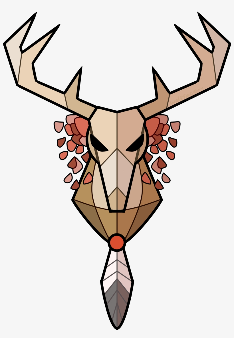 Detail Geometric Deer Nomer 11