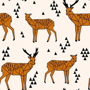 Detail Geometric Deer Nomer 20