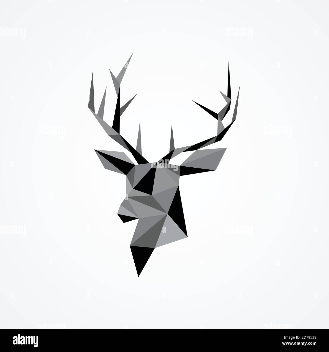 Detail Geometric Deer Nomer 26