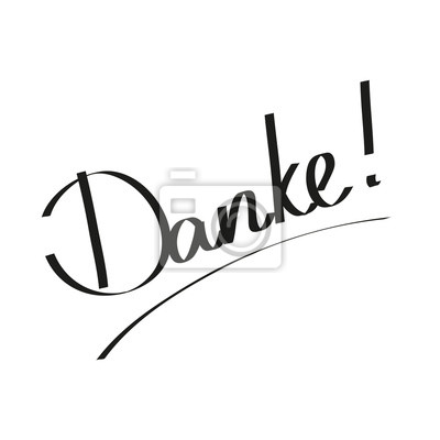 Detail Kalligraphie Danke Nomer 13