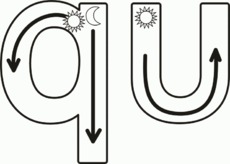 Detail Schreibschrift Q Nomer 8