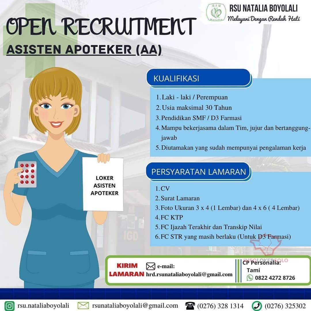 Detail Loker Asisten Apoteker Di Rumah Sakit Nomer 24