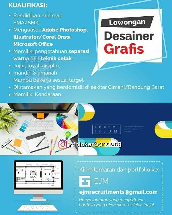 Detail Loker Desain Grafis Bandung Nomer 15