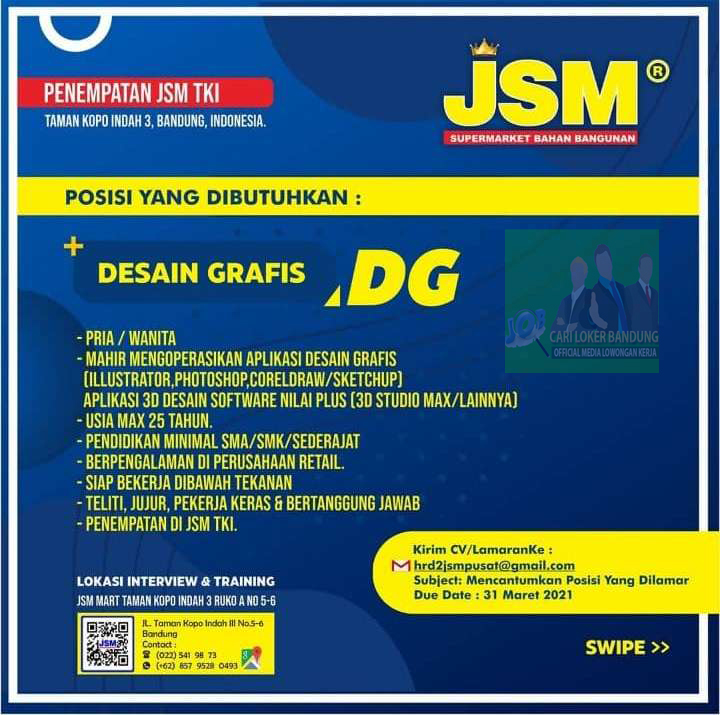 Detail Loker Desain Grafis Bandung Nomer 29