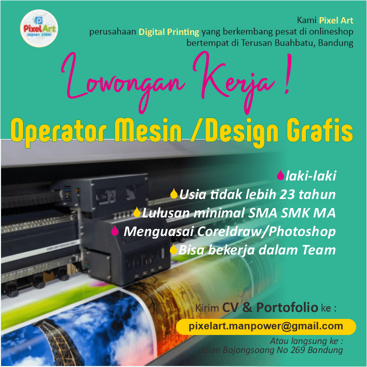 Detail Loker Desain Grafis Bandung Nomer 48