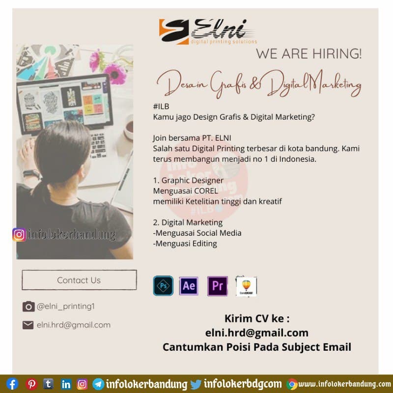 Detail Loker Desain Grafis Bandung Nomer 51